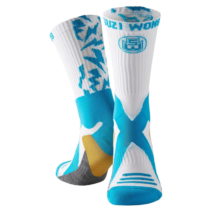  Analyzing image     Suzi-Wong-Socks-Lightning-White-and-Blue