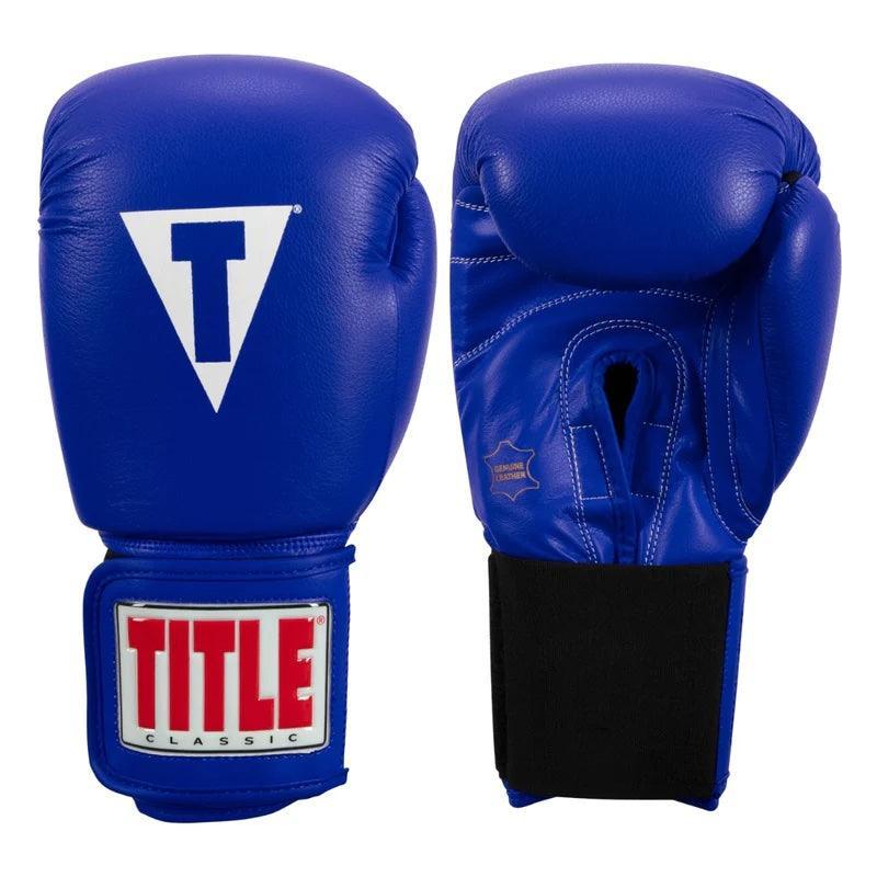 title_classic_training_glove_velcro_blue